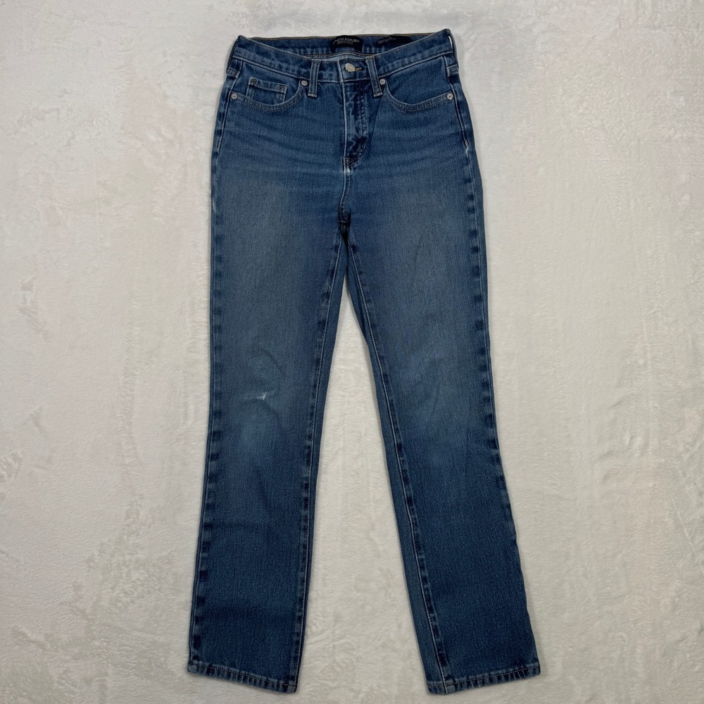 Banana Republic Jeans Womens 26 Blue Premium Denim High-Rise Slim Stretch 11763